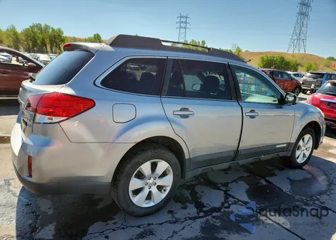 2010 Subaru Outback 2.5I Premium from USA, damaged, VIN 4S4BRCCC2A3380217